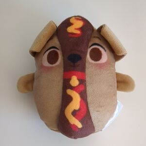 Disney Munchlings Plush Fusion Tramp Vegan Bean Roll